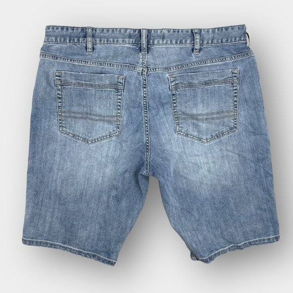 Brody Jackson Mens Shorts 38 Distressed Denim 5 Pocket Casual Summer Jean - Picture 2 of 8